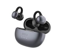 DCU TECNOLOGIC Auriculares Inalámbricos AirClip, Bluetooth 6.0, Open-Ear con Diseño Clip, 20 Horas de Reproducción, Manos Libres (Gris)