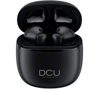 DCU TECNOLOGIC | Auriculares Mini Mate Bluetooth 5.1 | USB Tipo C | con Touch Control | Micrófono Incorporado | Llamadas Manos Libres | A Prueba de Sudor IPX4 | Compatible con Android y iOS | Negro