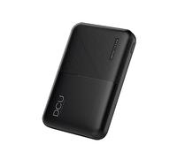 DCU Tecnologic | Batería Externa con USB Triple Puerto | USB Tipo C | con Indicador LED | Batería construida con Polímero de Litio | 64 * 16 * 98mm