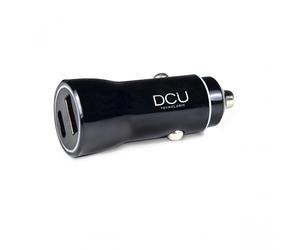 DCU Tecnologic Cargador de Coche Quick Charge 3.0 + USB-C