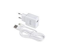 Cargador DCU 1xUSB A + Cable USB C 1 metro