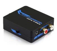 DCU Tecnologic Convertidor Digital Toslink a Analógico RCA/Jack 3.5