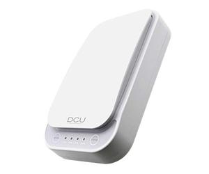 DCU Tecnologic | Esterilizador Ultravioleta | Caja de desinfección | Con cargador de Movil USB | Difusor de aromaterapia | Desinfectante para Teléfono