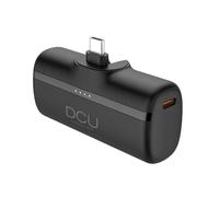 DCU TECNOLOGIC - Mini Power Bank - Batería Externa - 5000mAh - USB C - Carga Rápida - Power Delivery 20W - Indicador LED - Portátil