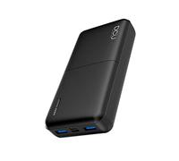 DCU Tecnologic, Power Bank, Cargador Móvil Portátil, Batería Externa, Doble Salida USB Power Delivery 20W + Quick Charge 22.5W 20000mAh