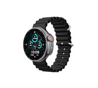 DCU TECNOLOGIC - Smartwatch Boston - Pantalla Amoled 1,43’’ - Llamadas a través de Bluetooth y Notificaciones - Modos Deportivos - Monitoreo de Salud - 2 Correas en Silicona