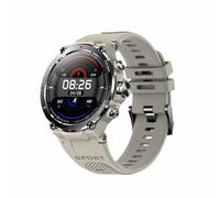 DCU TECNOLOGIC Smartwatch GPS Reloj Inteligente Pantalla Táctil Amoled HD 14 Modos Deporte Notificaciones Apps y Llamadas IP68 Gris