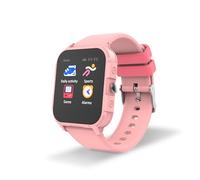 DCU TECNOLOGIC, Smartwatch Junior, Reloj Inteligente Niños, Apto para niños de 7 a 14 años, Pantalla táctil de 1,44", Más de 100 diseños de Pantalla Disponibles, Color Rosa