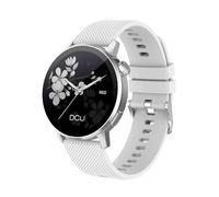 DCU TECNOLOGIC Smartwatch para Mujer con GPS Integrado y Llamadas Bluetooth - Pantalla AMOLED 1,32" | Asistente de Voz | Más de 130 Modos Deportivos | Altímetro, Barómetro y brújula Integrados
