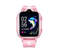 DCU TECNOLOGIC - Smartwatch para niños - Posicionamiento GPS - Videollamadas - Pantalla Táctil - Compatible Dispositivos con iOS y Android - Color: Rosa