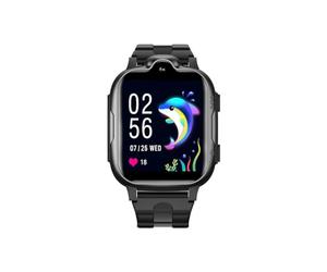 DCU TECNOLOGIC - Smartwatch para niños - Posicionamiento GPS - Videollamadas - Pantalla Táctil - Compatible Dispositivos con iOS y Android - Color: Negro