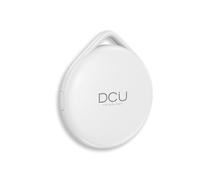 DCU TECNOLOGIC - Tag - Localizador - Rastreador Anti-Pérdida - Buscador de Objetos - Compatible con Apple - Batería reemplazable Color: Blanco