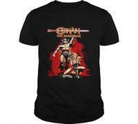 DCVGsdxza Conan The Barbarian T-Shirt Black L
