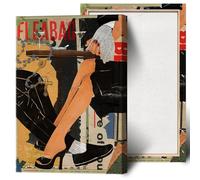 Dcvjiy Póster colorido retro de Fleabag divertido con texto en inglés «I Love You Is Will Pass», arte de pared, diseño de carrito de bebidas, impresiones estéticas, pintura blanca, decoración de