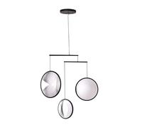 DCW Focus, lámpara de araña LED, negro