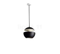 DCW Here Comes the Sun, negro/blanco, ø17,5 cm
