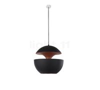 DCW Here Comes the Sun, negro/cobre, ø35 cm