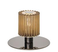 DCW In the Sun, lámpara de sobremesa, cabezal dorado/pie plateado