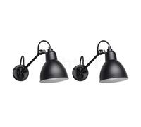 DCW Lampe Gras No 104 Bathroom, set de 2, negro - tipo de portección II , Venta de almacén, nuevo, embalaje original