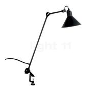 DCW Lampe Gras No 201, lámpara con pinza negra cónica, negro , Venta de almacén, nuevo, embalaje original