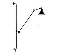 DCW Lampe Gras No 214, lámpara de pared, negro/blanco