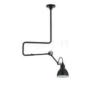 DCW Lampe Gras No 312, lámpara de suspensión, negro/blanco