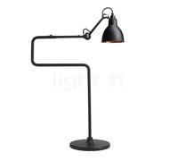 DCW Lampe Gras No 317, lámpara de sobremesa, negro/cobre pulido