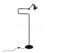 DCW Lampe Gras No 411, lámpara de pie, negro/cobre