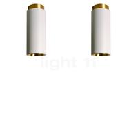 DCW Tobo, lámpara de techo set de 2, blanco/blanco - h.16,5 cm - ø6,5 cm , Venta de almacén, nuevo, embalaje original
