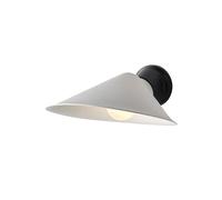 DCWéditions Plume Lámpara de Pared Porcelana/ Negro