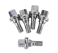 DCXXAN Espárragos de Rueda para Opel M12x1,25 Hexagonal 17 mm de Longitud 58 m Estilo Pernos de orejeta Pernos de Cubo de Rueda Traje