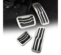 DCXXAN Funda Protectora para Pedal de Acelerador y Freno de Coche, Almohadilla para Pedal de pie para para Ford Explorer 2011 2012 2013 2014 2015 2016 2017 2018 2019 Accesorios
