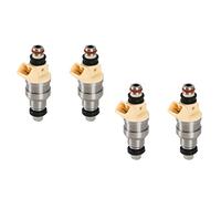 DCXXAN Juego de 4 inyectores de Combustible 35310-32560 para Hyundai Elantra y Sonata (1990-1998, 1.6L).