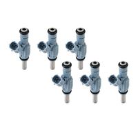 DCXXAN Juego de 6 inyectores de Combustible 0280157012. Accesorios para Audi, Volkswagen TT y Touareg (2004-2006, 3.2L).