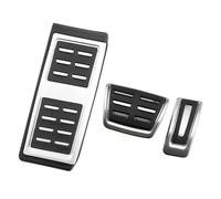 DCXXAN Pedales de Apoyo para Coche, Cubierta Antideslizante para Pedales de Freno, Acelerador y Embrague, Accesorios Interiores para Skoda Scala 2019 2020 2021 (vehículos con Volante a la Izquierda).
