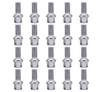 DCXXAN Pernos de Rueda, para VW Beetle 1998-2010, Pernos de Rueda de Coche para, Accesorios de Rueda de Acero Plateado, Piezas WHT002437