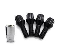 DCXXAN Pernos de Rueda, para VW Caddy 2004-2023, Pernos de Bloqueo de Rueda de aleación, Tuercas y espárragos M12 x 1,5