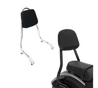 DCXXAN Portaequipajes Trasero para Motocicleta para BMW R18 Classic R 18 2020 2021 con asa de Agarre para Pasajero y Respaldo, Acabado Cromado Negro.