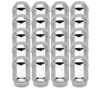 DCXXAN Tuercas de Rueda de Acero para Jeep Liberty (2008-2018), 1/2", 20, 60 Grados, cónicas, 32 mm.