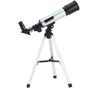 DCYEQRQ Telescopio para niños y principiantes, telescopio para niños y adultos, astronomía, principiantes, telescopios refractores de 70 mm, longitud focal de 360 mm, aumento de 90 aumentos, viaje