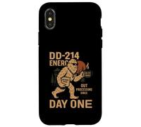DD-214 Bebida Energética Veterano Libertad Día Uno Carcasa para iPhone X/XS