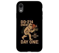 DD-214 Bebida Energética Veterano Libertad Día Uno Carcasa para iPhone XR