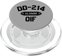 DD-214 Exalumnos OIF Operación Libertad Iraquí Irak Veterano PopSockets PopGrip para MagSafe