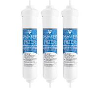 DD-7098 Water Filter | Paquete de 3 - Filtro de agua compatible con Daewoo, Balay, Bosch, Siemens, Neff, Gorenje frigoríficos - Cartucho externo para refrigerador