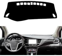 DdaiXQ Coche Fundas de Salpicadero para Opel Mokka/Vauxhall Mokka X 2016-2019, Alfombrilla Salpicadero Cubierta Salpicadero Cubierta para Salpicadero