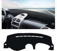 DdaiXQ Coche Fundas de Salpicadero para Peugeot 206 2004 2005 2006 2007 2008, Alfombrilla Salpicadero Cubierta Salpicadero Cubierta para Salpicadero