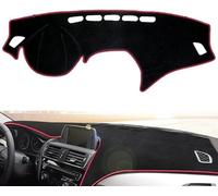 DdaiXQ Fundas Salpicadero para BMW 1 Series F20 2012~2017, Cubierta Tablero Instrumentos Alfombras Parasol Antideslizantes Cubierta Tablero