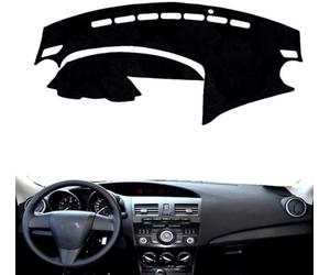 DdaiXQ Fundas Salpicadero para Mazda 3 M3 BL 2009 2010 2011 2012 2013, Cubierta Tablero Instrumentos Alfombras Parasol Antideslizantes Cubierta Tablero