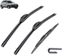 DdaiXQ Limpiaparabrisas Parabrisas para KIA Sportage JE KM 2005-2010, Limpia Parabrisas Delanteras Y Traseras Coche Escobilla Limpiaparabr