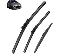 DdaiXQ Limpiaparabrisas Parabrisas para Peugeot 307 2005-2007 2006, Limpia Parabrisas Delanteras Y Traseras Coche Escobilla Limpiaparabr